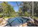 Enjoy this hot tub with a view of the lake at 1523 Fishing Lake Dr, Odessa, FL 33556