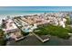 Aerial view of beach community near the water at 1603 N Gulf N Dr # 30, Bradenton Beach, FL 34217
