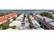 Aerial view of waterfront property showing home and surrounding buildings at 1603 N Gulf N Dr # 30, Bradenton Beach, FL 34217