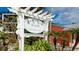 Tradewinds Resort signage with address and extended stay rates at 1603 N Gulf N Dr # 30, Bradenton Beach, FL 34217