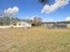 Spacious backyard with above ground pool at 18923 Rolling Oak Dr, Hudson, FL 34667