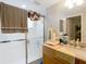 Clean bathroom with shower and vanity at 18923 Rolling Oak Dr, Hudson, FL 34667