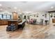 Modern kitchen with stainless steel appliances and granite countertops at 18923 Rolling Oak Dr, Hudson, FL 34667