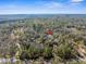 House nestled in a wooded area, offering privacy at 22770 Skyview Cir, Brooksville, FL 34602