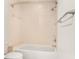 Clean bathroom with a shower/tub combo at 22770 Skyview Cir, Brooksville, FL 34602