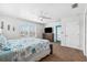 Comfortable bedroom with a king-size bed and private access at 3215 Rose Arbor Dr, Hernando Beach, FL 34607
