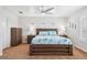 Spacious bedroom with a king-size bed and plenty of natural light at 3215 Rose Arbor Dr, Hernando Beach, FL 34607