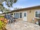 Relaxing patio with seating area, perfect for outdoor dining at 3259 Hilary Cir # 1C, Palm Harbor, FL 34684