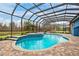 Relaxing pool and spa with a covered patio at 3414 Graycliff Ln, Brandon, FL 33511