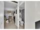 Clean bathroom with toilet and view of dining area at 4332 Lamson Ave, Spring Hill, FL 34608