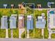 Aerial view of waterfront home with private dock and canal access at 4430 Floramar Ter, New Port Richey, FL 34652