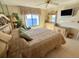Bedroom with water view and built-in dresser at 4620 Bay Blvd # 1158, Port Richey, FL 34668