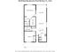 Floor plan showing a 2-bedroom condo with kitchen, dining, and living areas at 4620 Bay Blvd # 1158, Port Richey, FL 34668