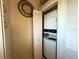 Stackable washer and dryer in a convenient laundry closet at 4620 Bay Blvd # 1158, Port Richey, FL 34668