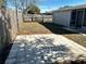 Large backyard with a patio and wooden fence at 7207 Nova Scotia Dr, Port Richey, FL 34668