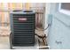 Goodman AC unit located outside at 8703 Robilina Rd, Port Richey, FL 34668