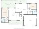 One-story house featuring 2 bedrooms, office, and screened porch at 8809 Shoemaker Ln, Hudson, FL 34667
