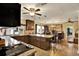 Well-equipped kitchen with granite countertops and ample cabinet space at 8809 Shoemaker Ln, Hudson, FL 34667