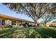 Expansive backyard with pond and lush landscaping at 9338 Clearmeadow Ln, New Port Richey, FL 34655