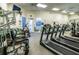 Fitness center with treadmills and weight machines at 9338 Clearmeadow Ln, New Port Richey, FL 34655