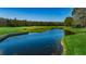 Golf course with pond and lush green landscape at 9338 Clearmeadow Ln, New Port Richey, FL 34655