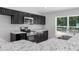 Bright kitchen featuring granite countertops and stainless steel appliances at 12040 Pine Warbler Ave, Brooksville, FL 34614