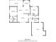 1244 sq ft single story floor plan, 2 bed, 1 bath at 1318 Altoona Ave, Spring Hill, FL 34609