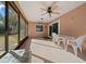 Bright screened porch, perfect for dining at 1318 Altoona Ave, Spring Hill, FL 34609