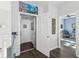 Private home elevator for easy access between floors at 2013 Gulfview Dr, Holiday, FL 34691