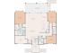 Open floor plan with primary bedroom, 2 other bedrooms, and covered deck at 2013 Gulfview Dr, Holiday, FL 34691