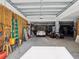 Spacious garage with room for car and storage at 2013 Gulfview Dr, Holiday, FL 34691