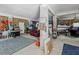 Oversized garage, plenty of room for vehicles, and storage at 2013 Gulfview Dr, Holiday, FL 34691
