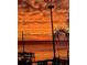 Scenic sunset view over the water from a waterfront home at 2013 Gulfview Dr, Holiday, FL 34691