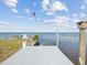 Private dock with beautiful water views at 2013 Gulfview Dr, Holiday, FL 34691