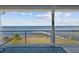 Scenic view of calm water from covered porch at 2013 Gulfview Dr, Holiday, FL 34691