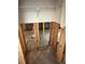 Closet undergoing renovation; framing and flooring visible at 3039 Sandpiper Ct, Clearwater, FL 33762