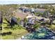 Aerial view of community, showing building and shuffleboard court at 3820 59Th W Ave # 3820, Bradenton, FL 34210