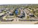 Aerial view of community with tennis court at 3820 59Th W Ave # 3820, Bradenton, FL 34210