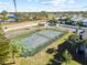 Community tennis court with surrounding fence at 3820 59Th W Ave # 3820, Bradenton, FL 34210