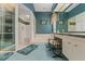 Spa-like bathroom with double vanity and a large walk-in shower at 4412 Lake In The Woods Dr, Spring Hill, FL 34607