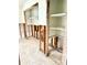 Unfinished closet with exposed framing and shelving at 4424 Floramar Ter, New Port Richey, FL 34652