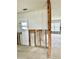Renovation in progress, showing framing and exposed wires at 4424 Floramar Ter, New Port Richey, FL 34652