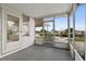 Screened porch overlooks the canal and provides water views at 4424 Floramar Ter, New Port Richey, FL 34652