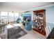 Spacious living room with water views and comfortable seating at 4620 Bay Blvd # 1145, Port Richey, FL 34668