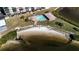 Community pool and private beach with waterfront views at 4620 Bay Blvd # 1145, Port Richey, FL 34668