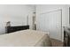 Spacious bedroom with double bed and ample closet space at 609 Salt Lake Dr, Tarpon Springs, FL 34689