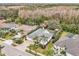 Aerial view of house and neighborhood at 8831 Bel Meadow Way, Trinity, FL 34655