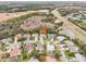 Aerial view of neighborhood with house location at 8831 Bel Meadow Way, Trinity, FL 34655