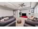 Relaxing media room, perfect for movie nights at 9323 Bella Vita Cir, Land O Lakes, FL 34637