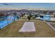 Sand volleyball court and sports courts at 9323 Bella Vita Cir, Land O Lakes, FL 34637